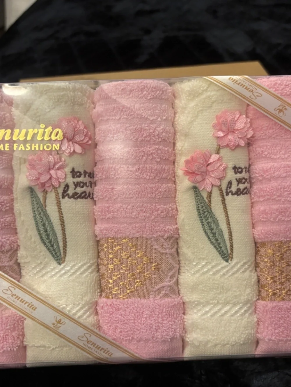 6 piece bath towel set